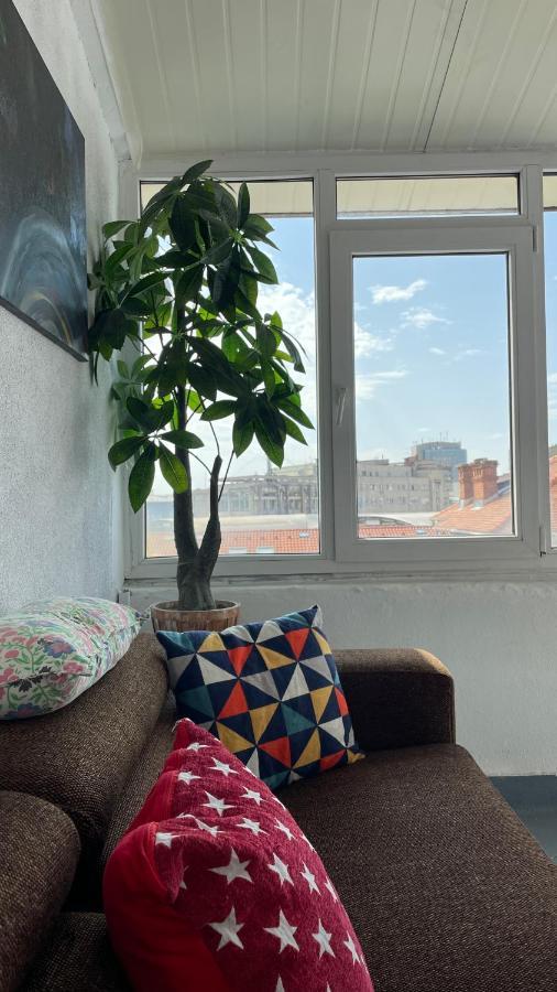 Terrace Balcony Downtown Delight Old Town Oasis City Center Universitate Square Old Town بوخارست المظهر الخارجي الصورة